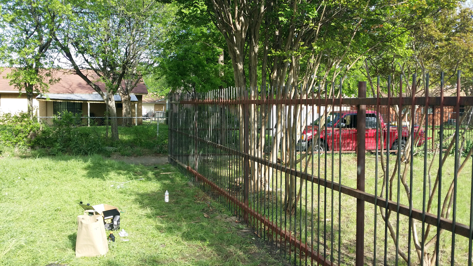 Wrought Iron Fence, Pipe Fence, Welder, Welding Services, Metal Fence