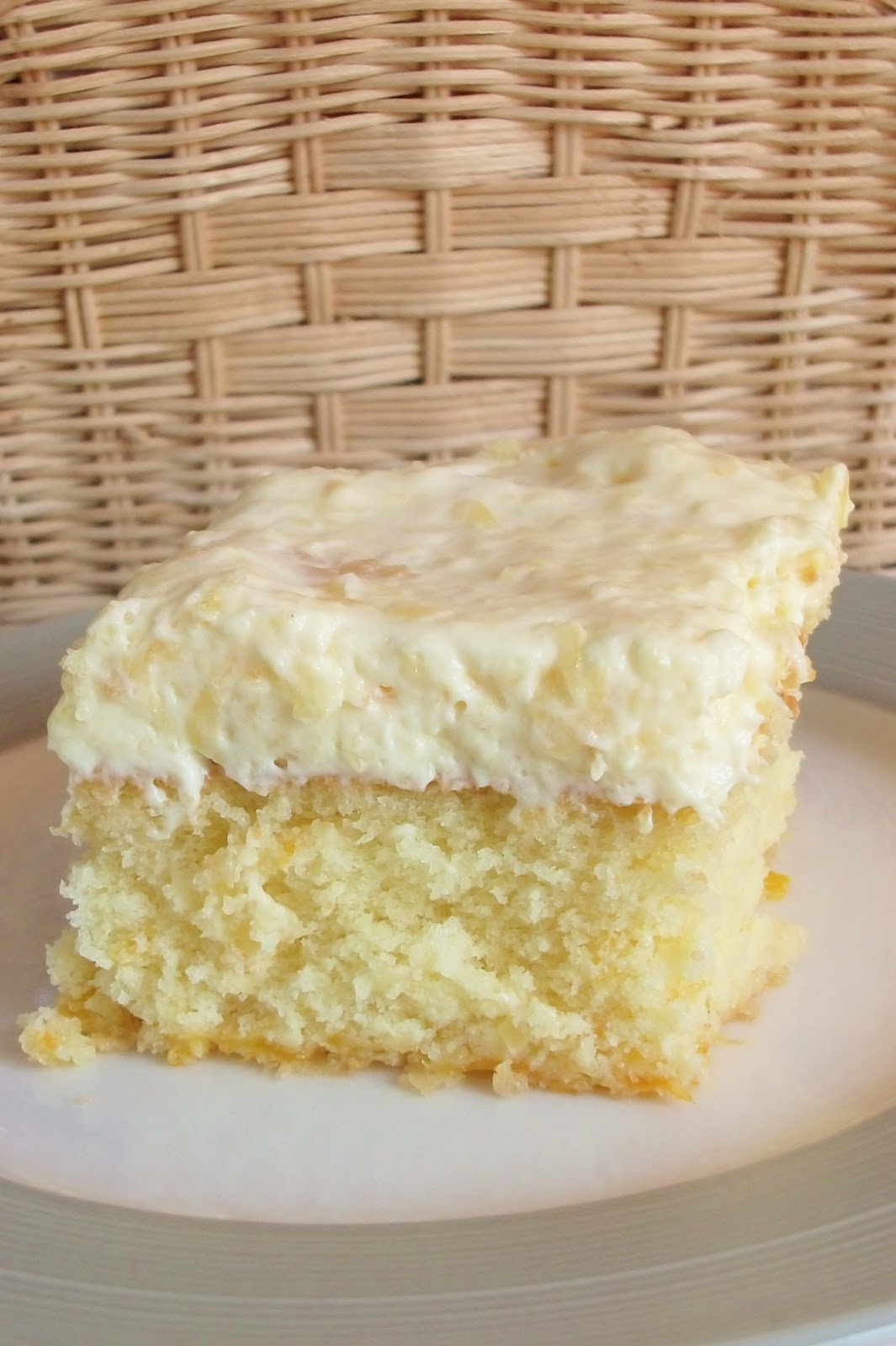 Confections of a Readoholic Mom: Sunshine Cake