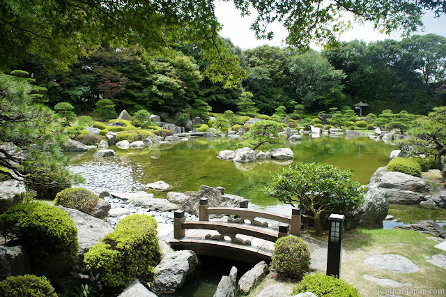Jardín de Fukuoka en Japón