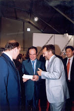 Con el Presidente de Las Cortes José Bono