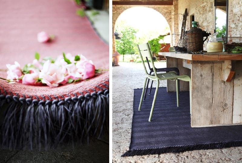 Arredare il giardino o la terrazza per tutte le stagioni Tappeto da estrno LOOM