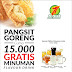 Promo ES TELER 77 Menu Pangsit Goreng Plus Flavour Drink Cuma Rp 15.000