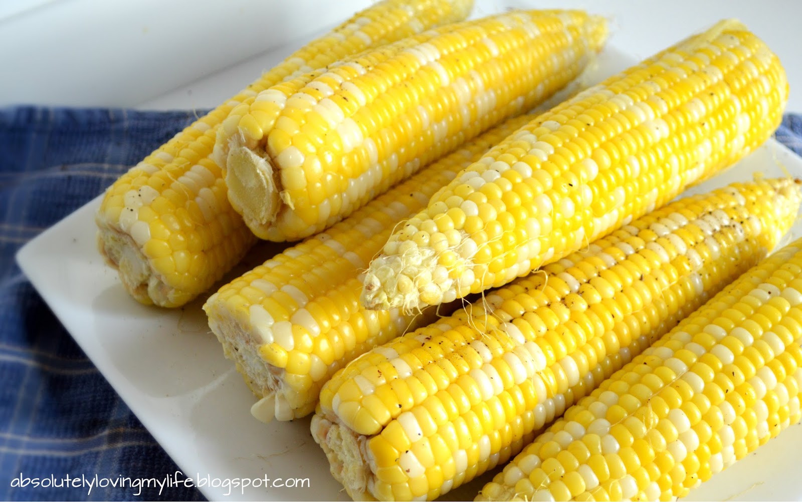 Loving Life Perfect Oven Roasted Corn on the Cob