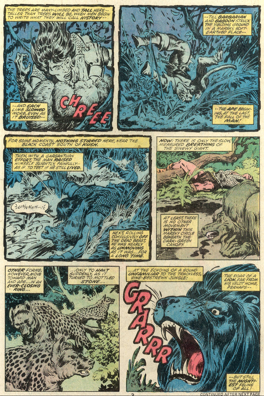 Read online Conan the Barbarian (1970) comic -  Issue #95 - 4