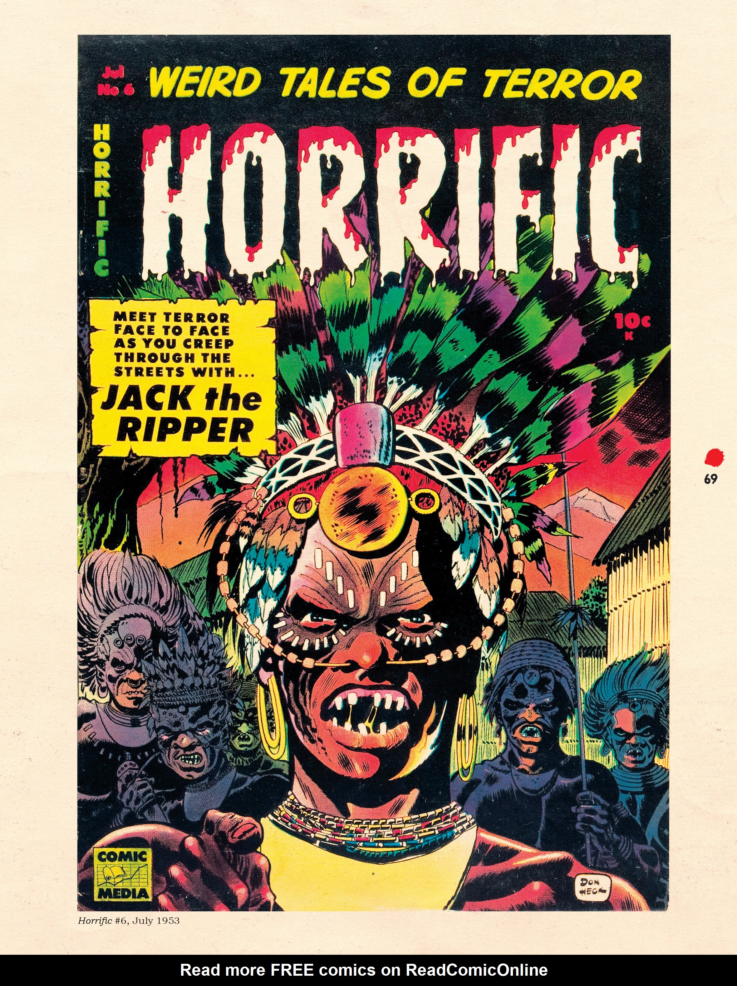 Read online Chilling Archives of Horror Comics comic -  Issue # TPB 13 - 69