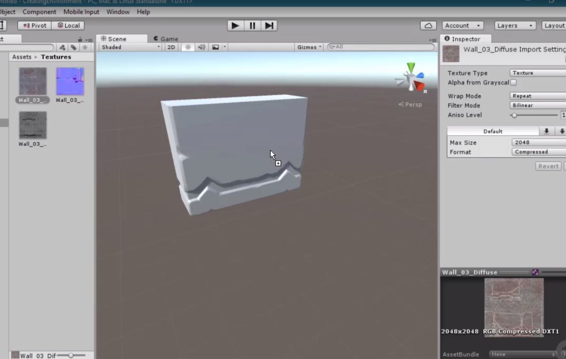 MJ's Developer Diaries Game Prototyping in Unity, Part 2 Art and