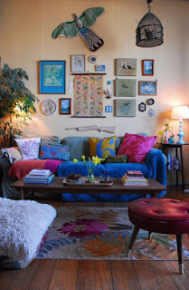 Inspiring Bohemian Living Room