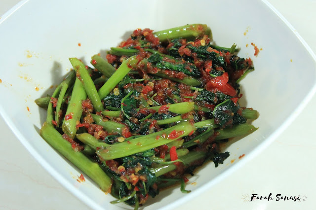 Kangkung Goreng Belacan