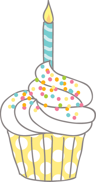 birthday cupcake clipart - photo #7