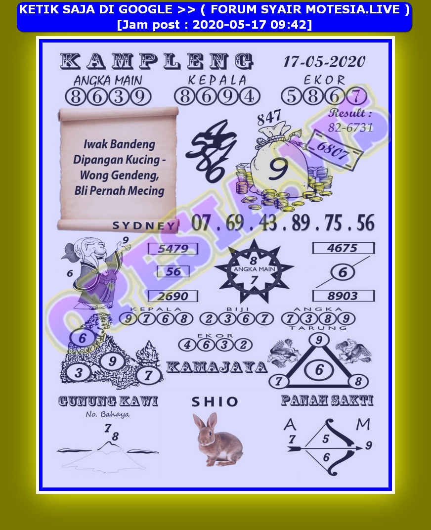 1 New Message Kode Syair Sydney 17 Mei 2020 Forum Syair Togel Hongkong Singapura Sydney 1 New Message Kode Syair Sydney 17 Mei 2020 Forum Syair Togel Hongkong Singapura Sydney