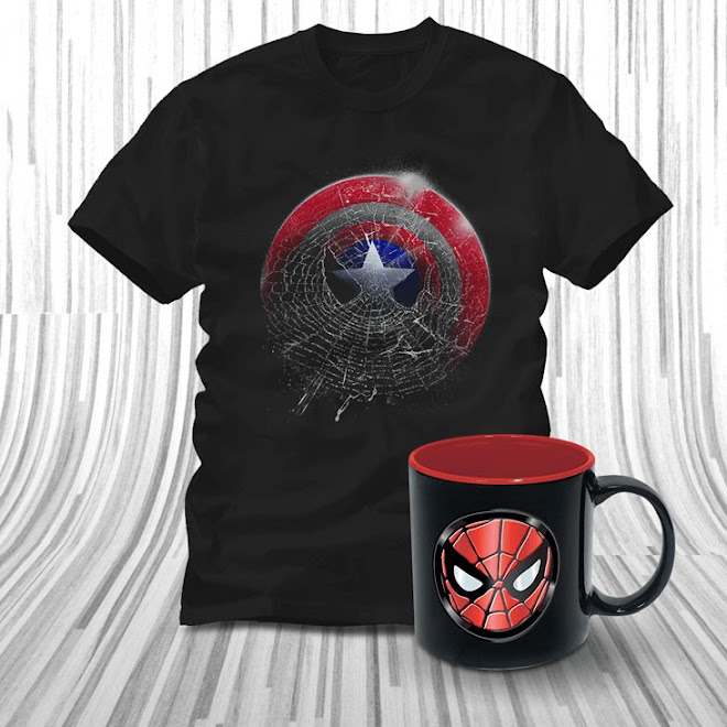 Today's T : 今日の「キャプテン・アメリカ : シビル・ウォー」のスパイダーマン Tシャツ