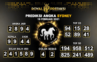 Syair Sydney 19 Februari 2021 Prediksi Sydney Hari Ini Ubertoto