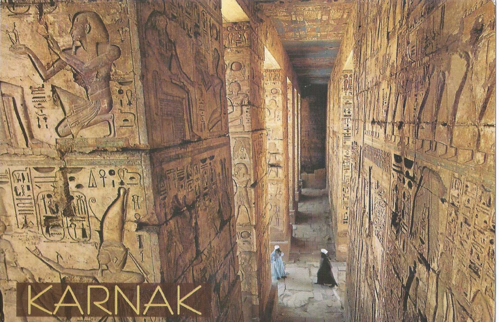 Karnak Temple Complex Egypt A Journey of Postcards
