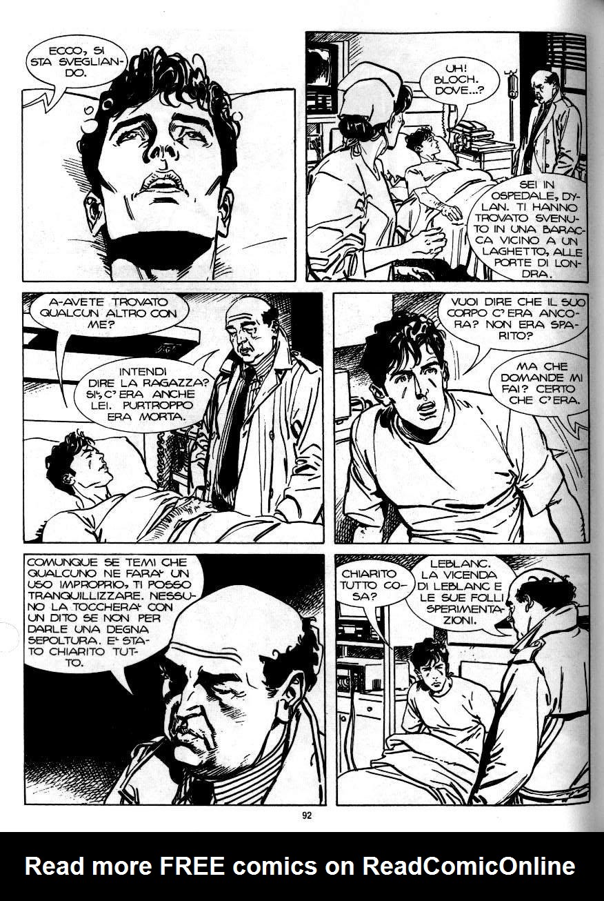 Read online Dylan Dog (1986) comic -  Issue #157 - 89