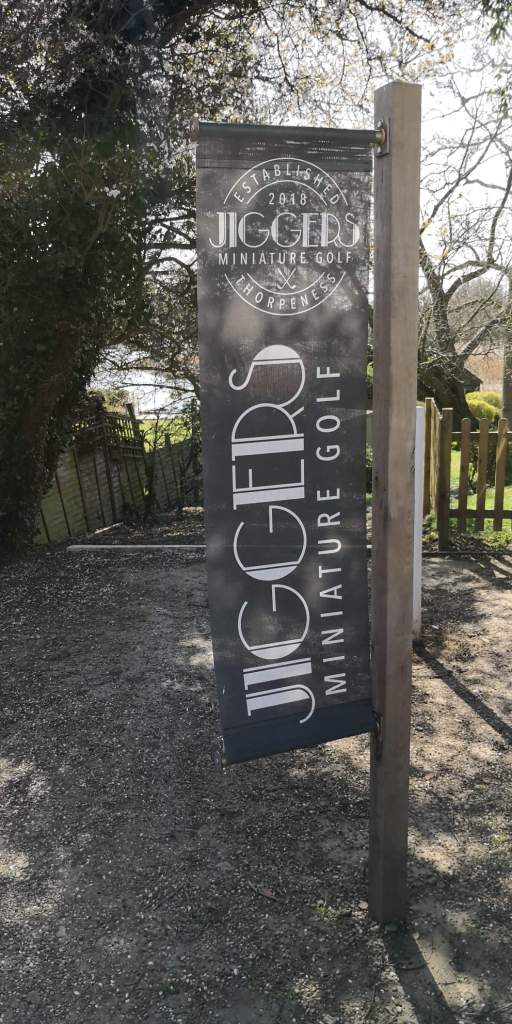 The Ham and Egger Files Jiggers Miniature Golf at Thorpeness Golf Club