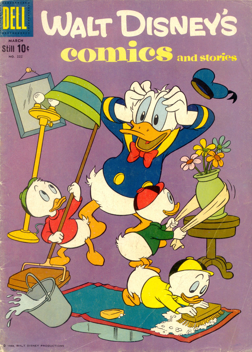 Read online Walt Disney's Comics and Stories comic -  Issue #222 - 1