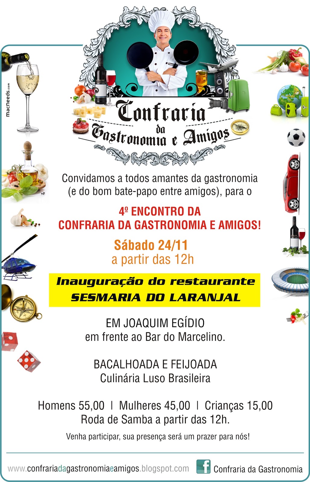 . Confraria da Gastronomia e Amigos 5o ENCONTRO DA CONFRARIA DA GASTRONOMIA E AMIGOS NO . Confraria da Gastronomia e Amigos 5o ENCONTRO DA CONFRARIA DA GASTRONOMIA E AMIGOS NO