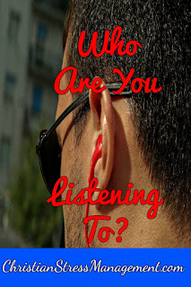 Who are you listening to?