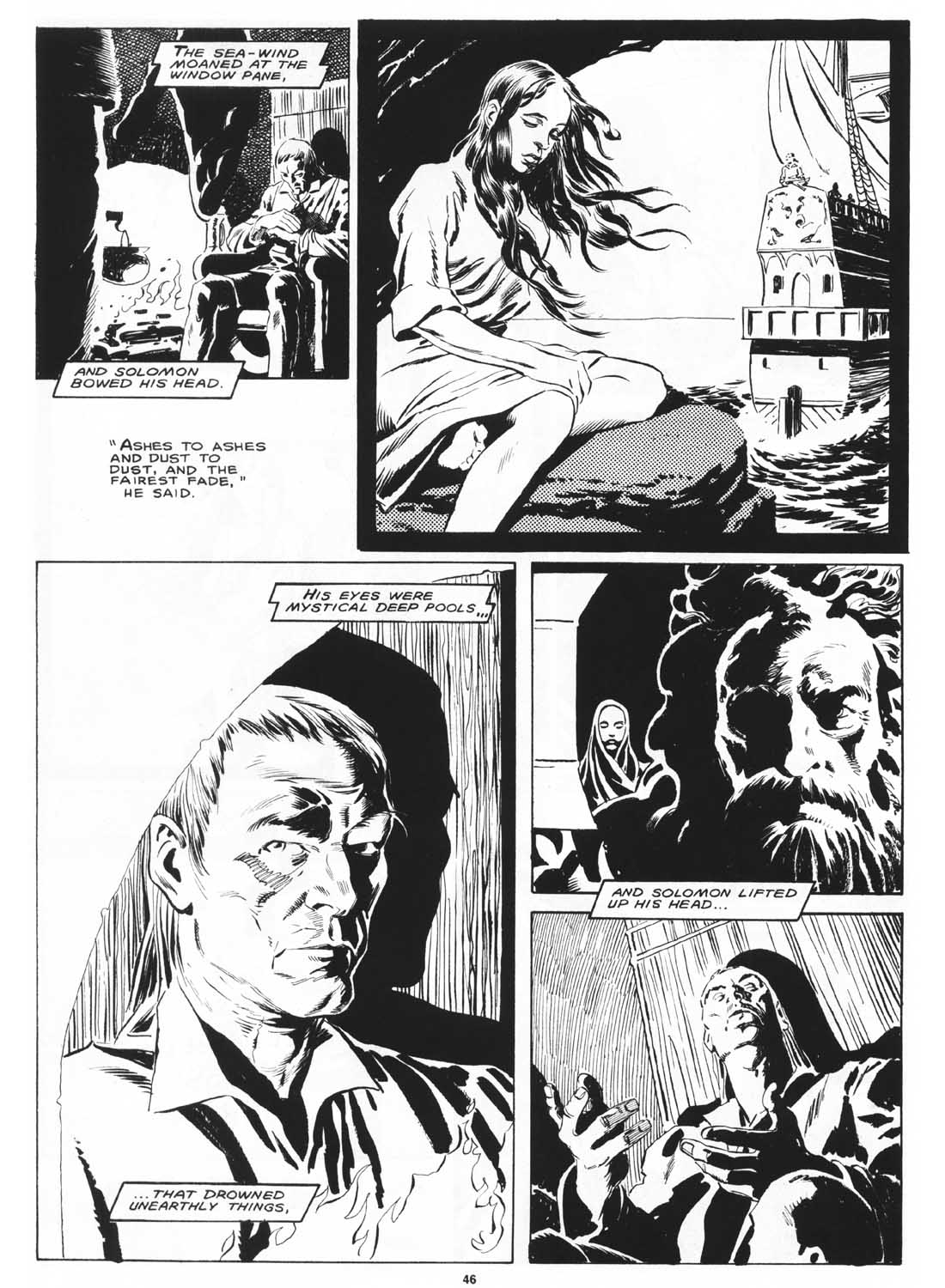 Read online The Savage Sword Of Conan comic -  Issue #162 - 48