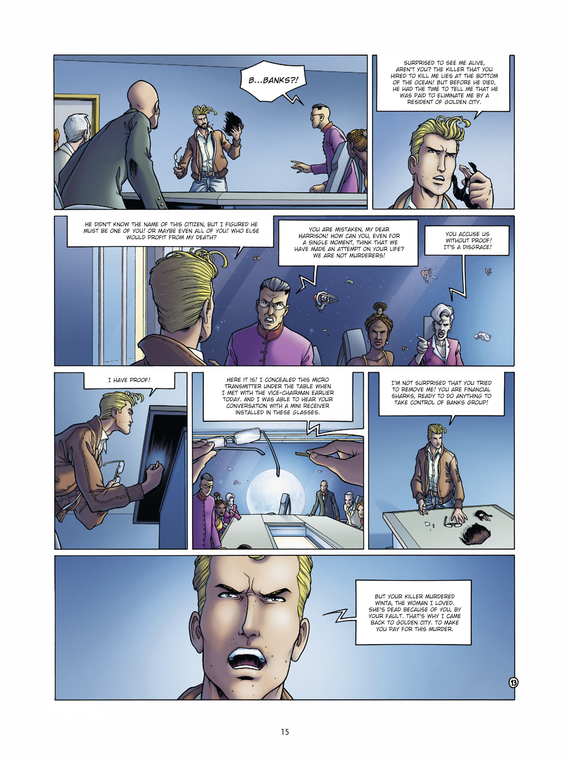 Read online Golden City comic -  Issue #11 - 15