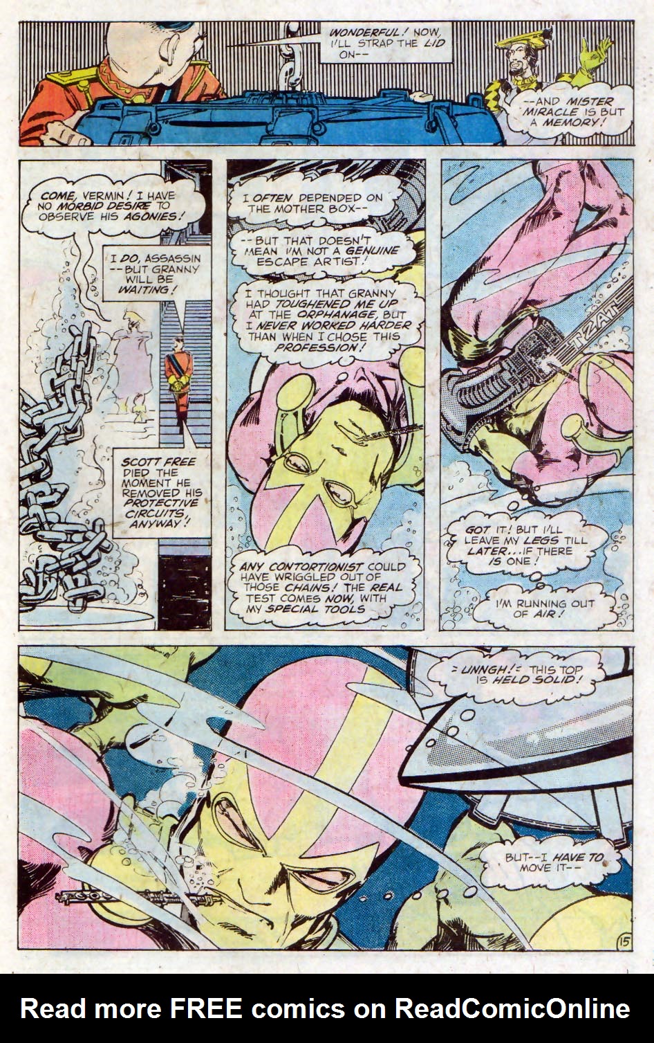 Read online Mister Miracle (1971) comic -  Issue #19 - 27