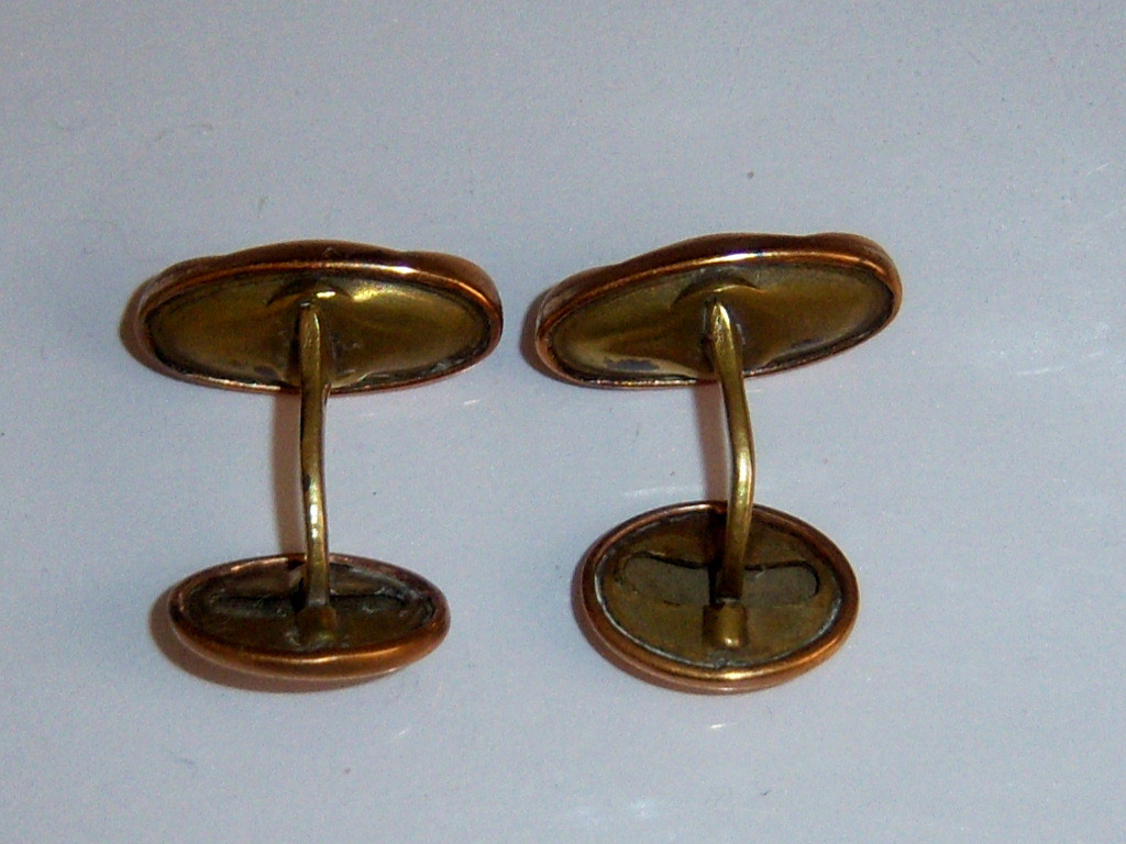 Vintage Jewelry History Of Cuff Link Closures. 1800's To 1970's.