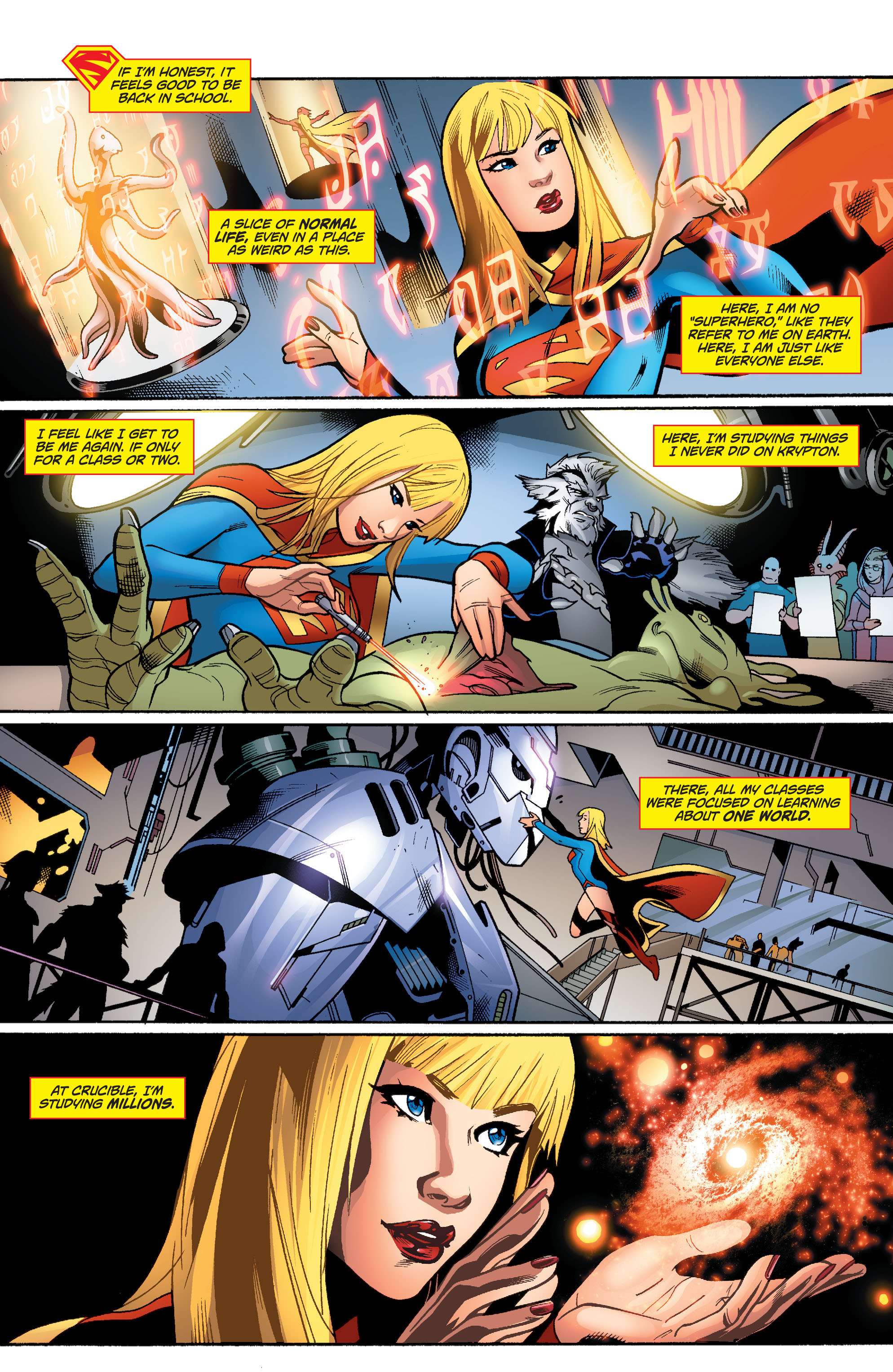 Read online Supergirl (2011) comic -  Issue #37 - 7
