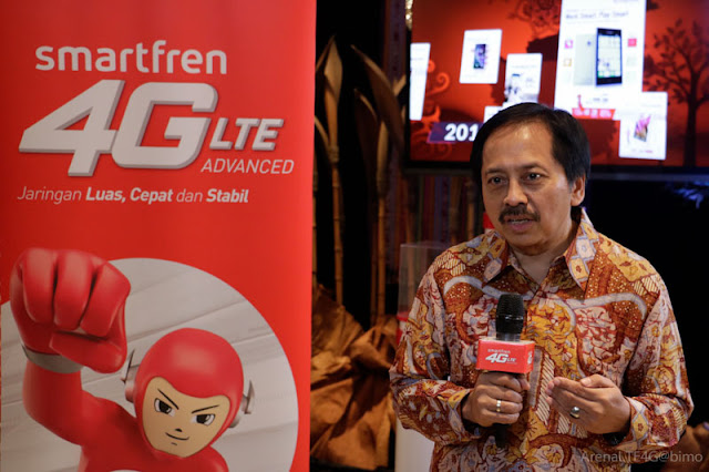 Layanan 4G LTE Advanced dari Smartfren Layanan 4G LTE Advanced dari Smartfren