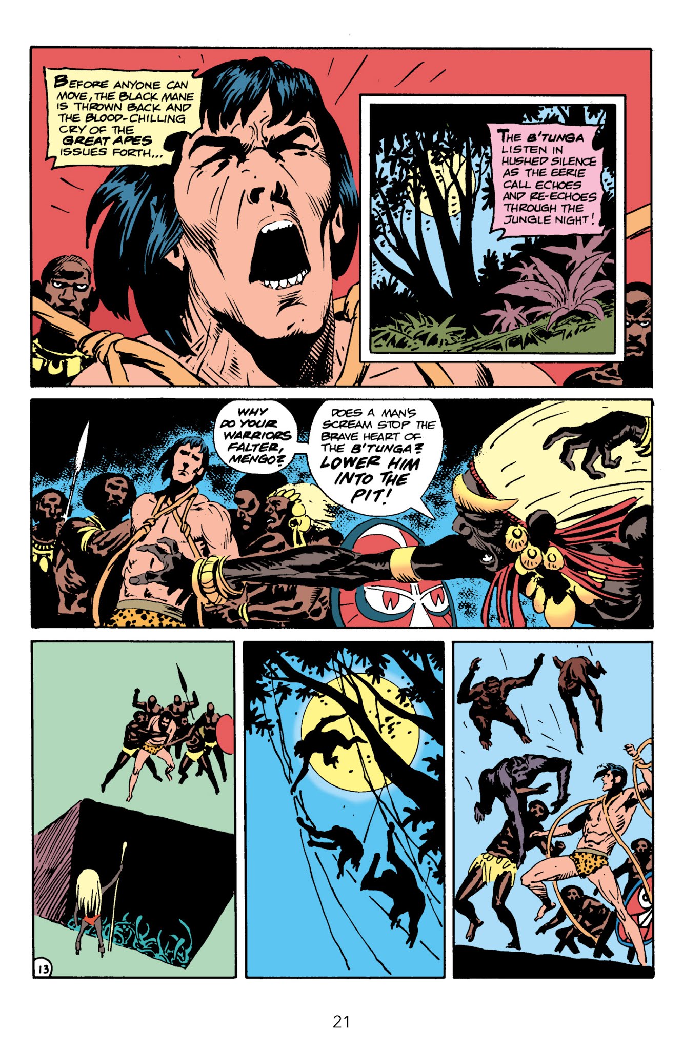 Read online Edgar Rice Burroughs' Tarzan The Joe Kubert Years comic -  Issue # TPB 3 (Part 1) - 23
