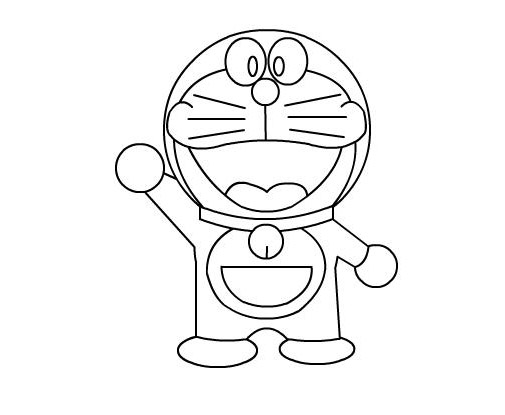 Free Doraemon Cartoon Character Coloring For Kids - vrogue.co