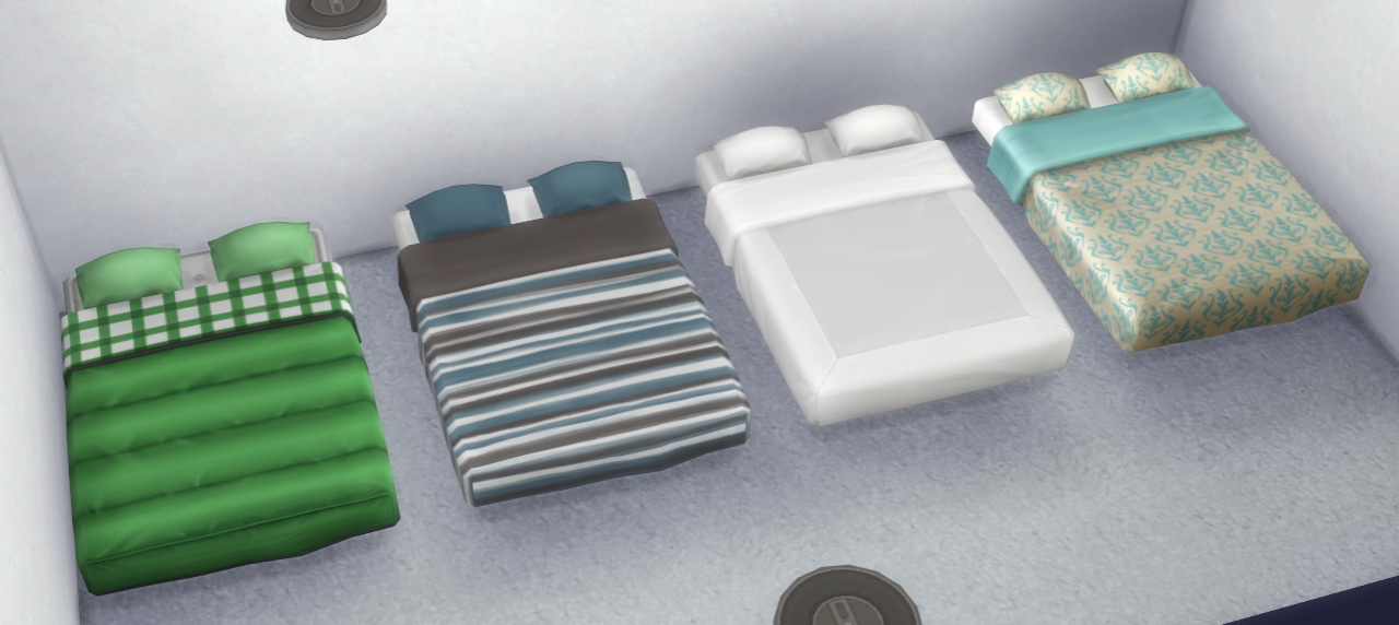 My Sims 4 Blog Updated All Beds Separated by BrazenLotus