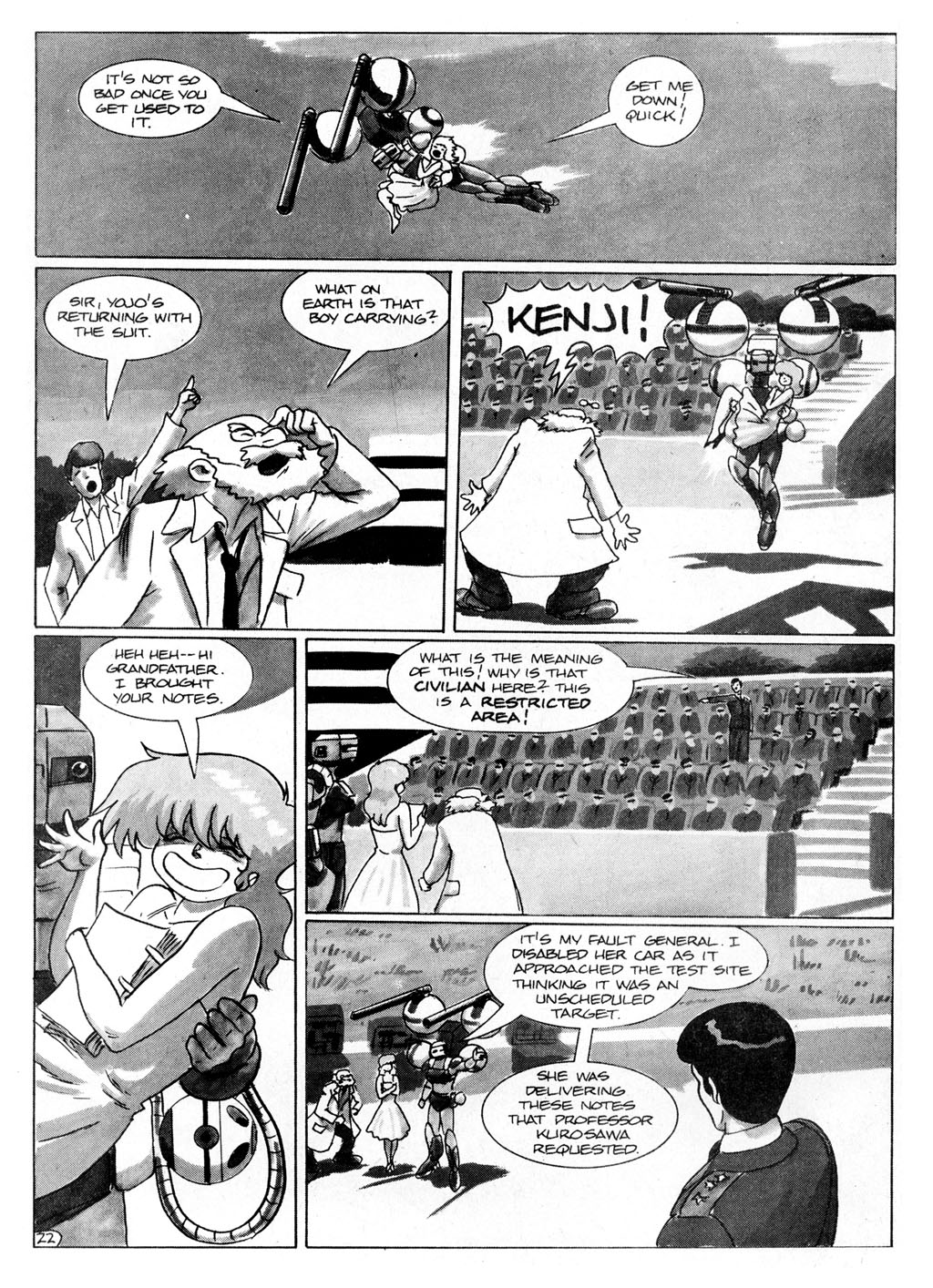 Read online Metal Bikini (1990) comic -  Issue #1 - 24