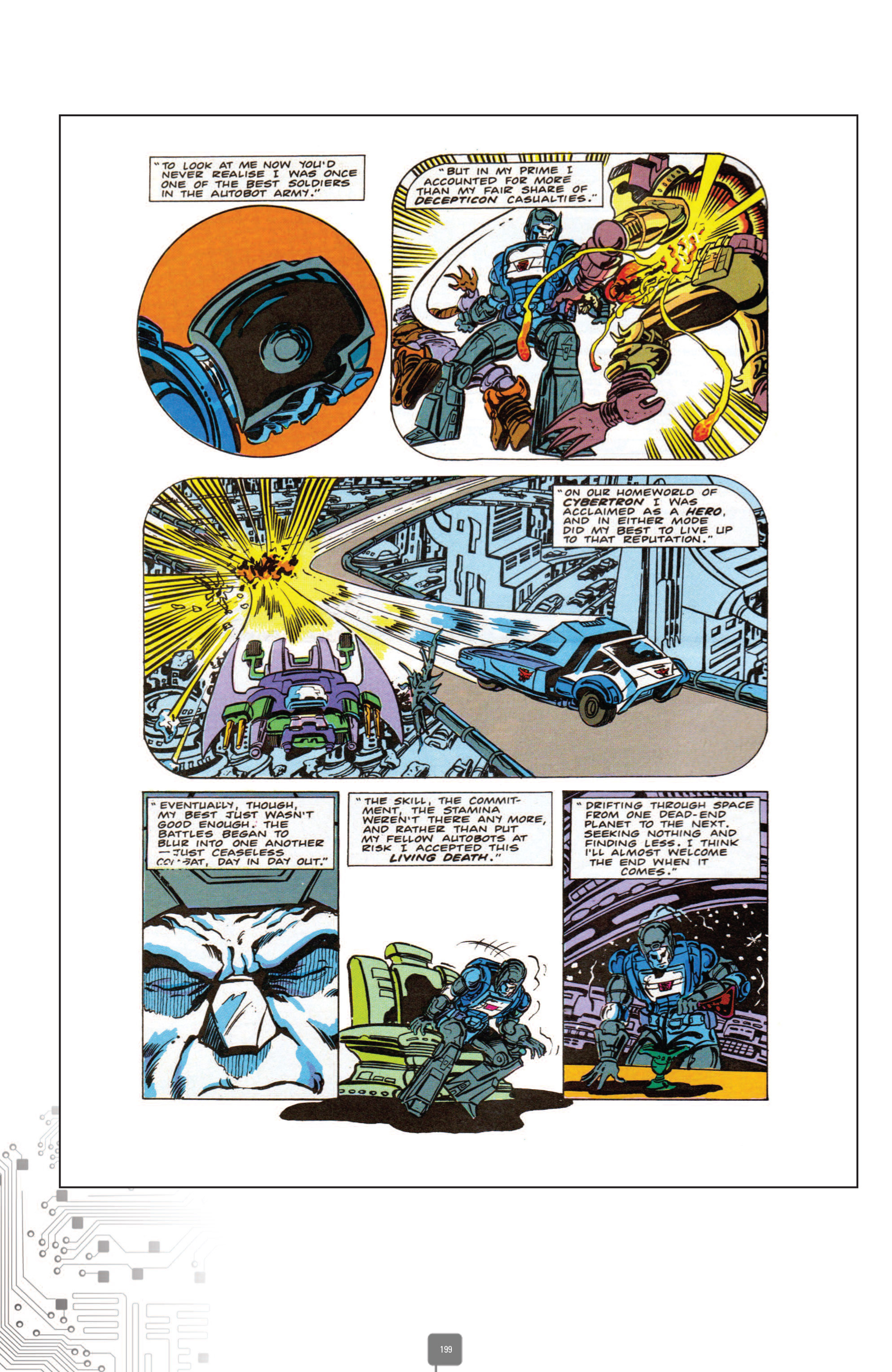 Read online The Transformers Classics UK comic -  Issue # TPB 4 - 199