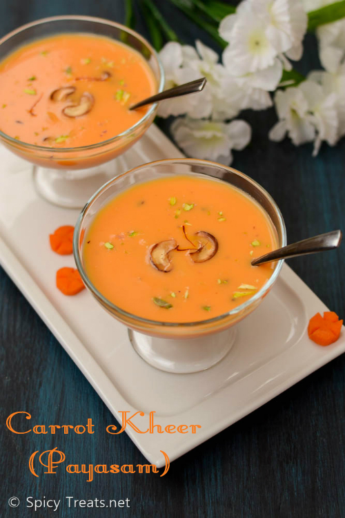 Carrot Payasam(Kheer)