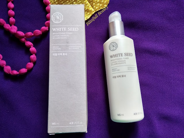 The Face Shop White Seed Brightening Toner Review