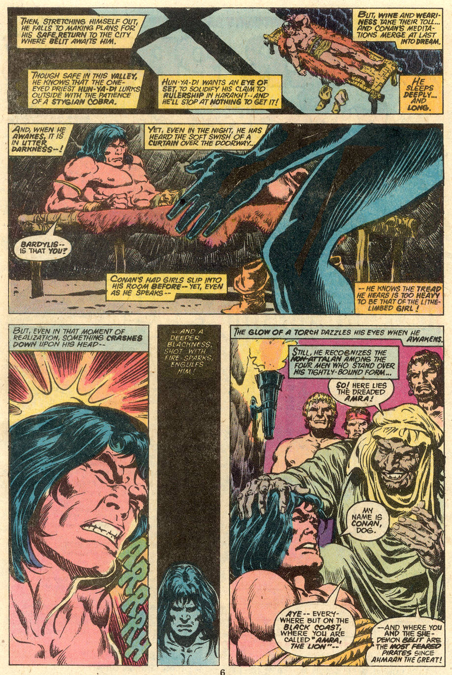 Read online Conan the Barbarian (1970) comic -  Issue #80 - 5
