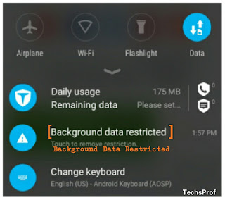 Restrict Background Data Saver Feature