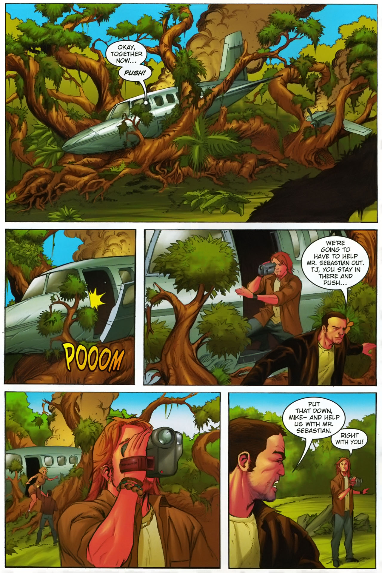 Read online Jungle Girl comic -  Issue #1 - 7
