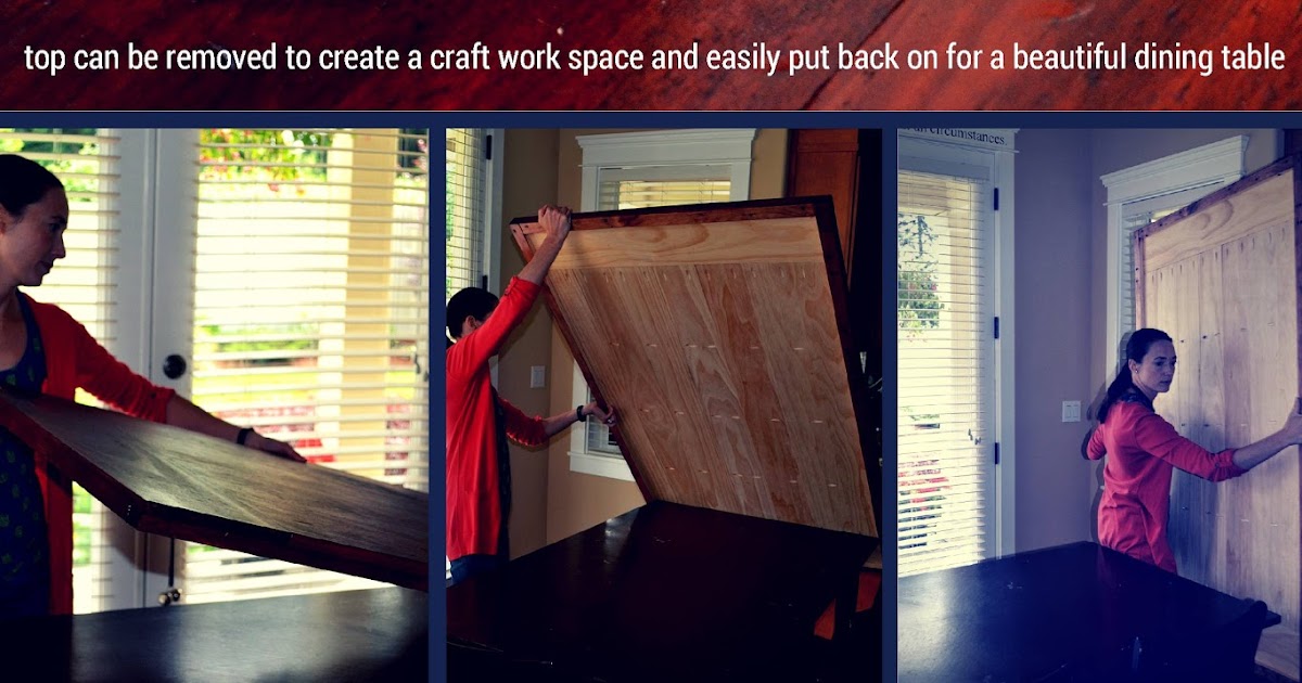 easy diy planked table
