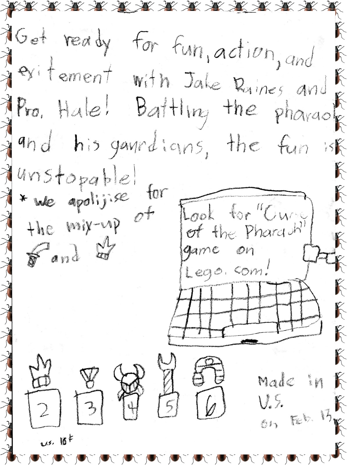 Storystation 2.0 Pharaoh's Quest Comic 1