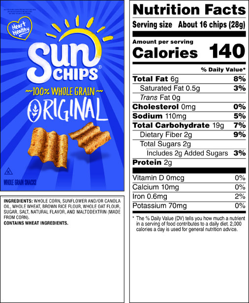 KTKNutrition Nutrition in the News New Food Labels On Store Shelves