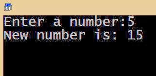 Add a number to the accepted number in C