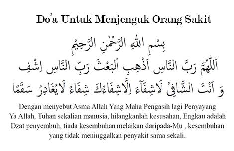 Doa Orang Sakit Doa Untuk Menjenguk Orang Sakit Agar Cepat Sembuh Dan Artinya