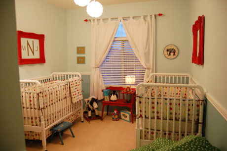 Quarto para bebês gêmeos Sigam o Gemelares no instagram: >>http://instagram.com/gemelares
