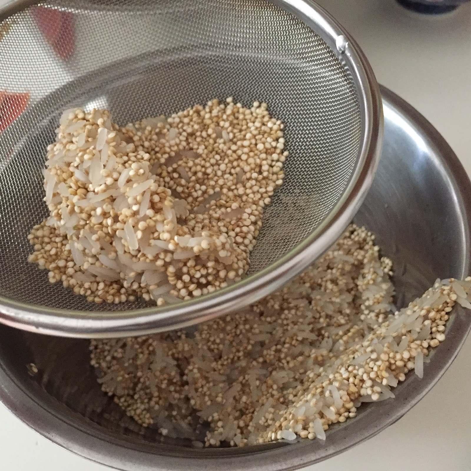 My Mind Patch Rice Cooker Garlic Pepper Quinoa Rice