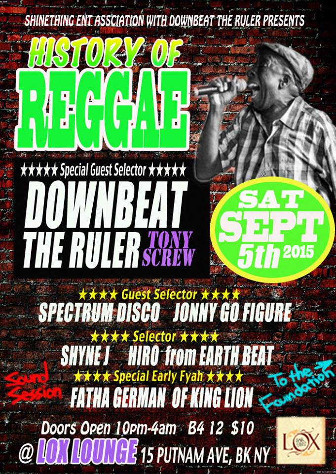 DDS BLOG EVENTS History Of Reggae Foundation Revive Session