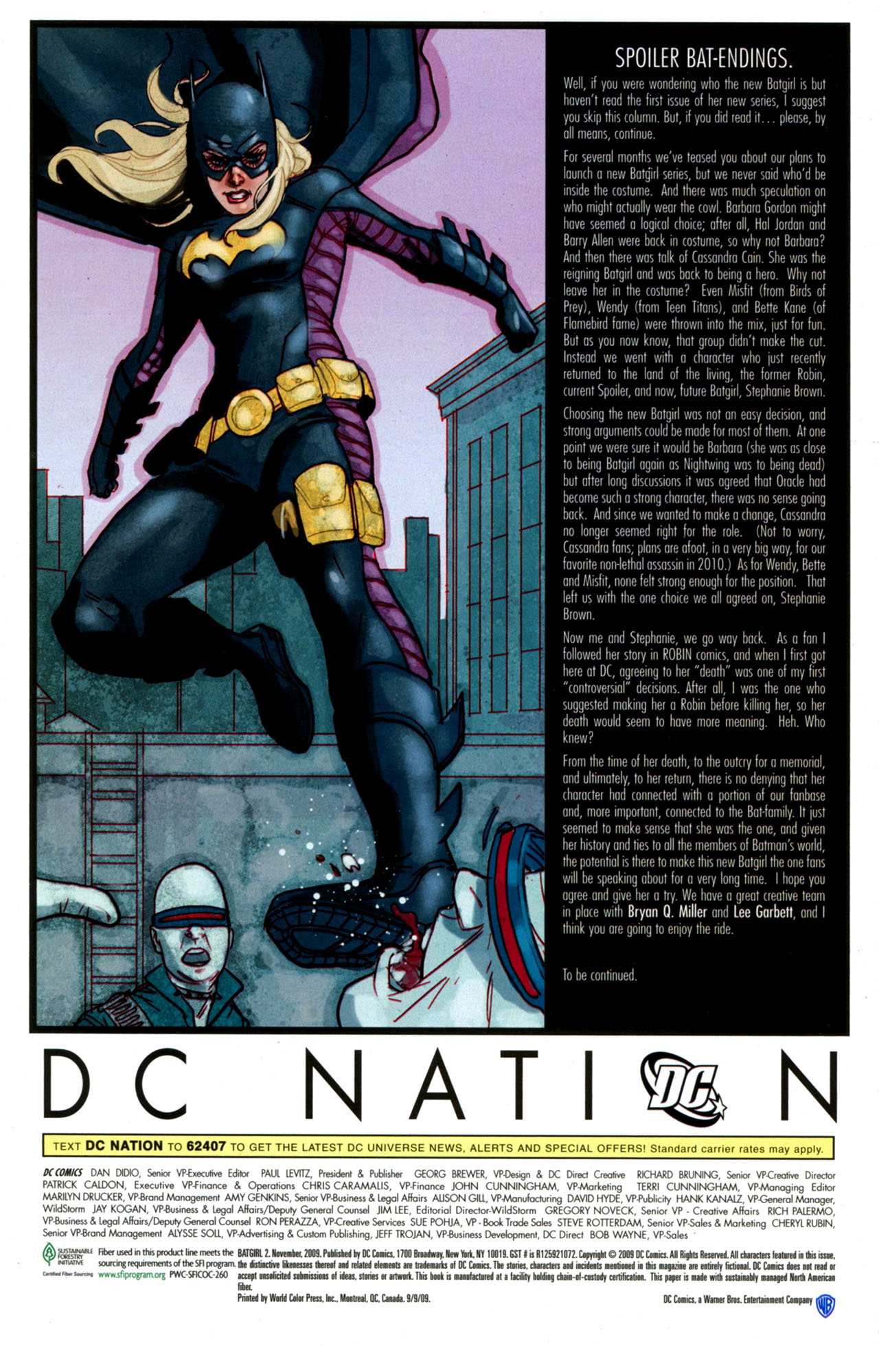 Read online Batgirl (2009) comic -  Issue #2 - 24