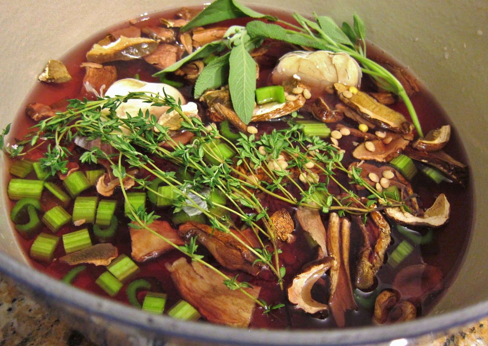 The Vegan Chronicle: Wild Mushroom Stew with Gremolata
