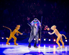 Disney on Ice presents Passport to Adventure at Manchester Arena - Review Lion King Simba Nala Rafiki