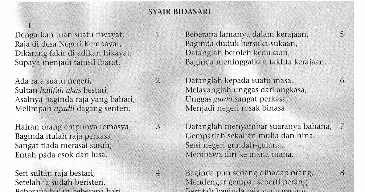 Nota Lengkap Syair Bidasari  Soalan Matematik Tahun 2 Bab 1  Selangor a  Nota lengkap novel